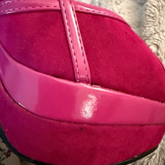 🔥 👠hot pink stiletto 5” kalli juke high heel platform beautiful size 9 🔥👠 - Picture 9 of 9